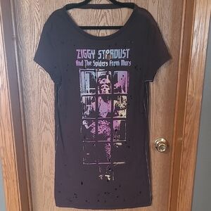 Ziggy Stardust- David Bowie T-shirt Dress